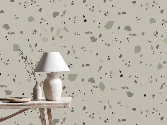 Terrazzo Olive Green